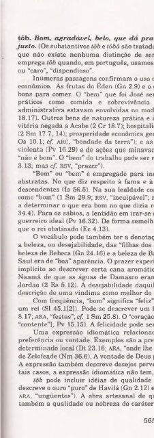 DICIONARIO INTERNACIONAL DO ANTIGO TESTAMENTO