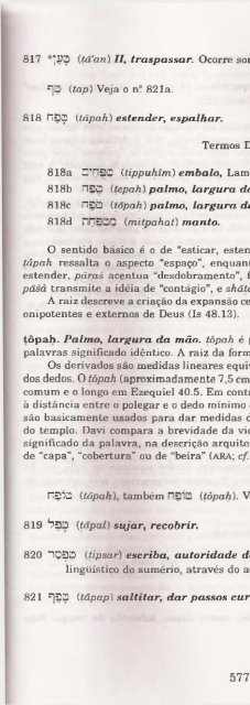 DICIONARIO INTERNACIONAL DO ANTIGO TESTAMENTO