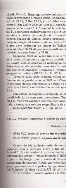 DICIONARIO INTERNACIONAL DO ANTIGO TESTAMENTO