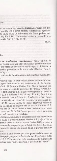 DICIONARIO INTERNACIONAL DO ANTIGO TESTAMENTO