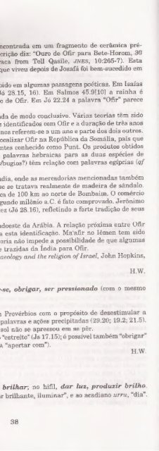 DICIONARIO INTERNACIONAL DO ANTIGO TESTAMENTO