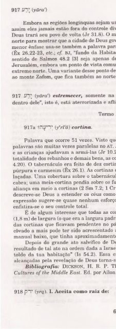 DICIONARIO INTERNACIONAL DO ANTIGO TESTAMENTO