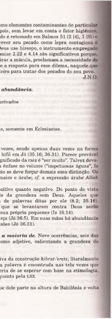 DICIONARIO INTERNACIONAL DO ANTIGO TESTAMENTO