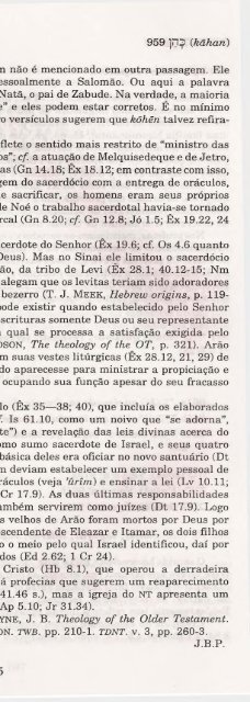 DICIONARIO INTERNACIONAL DO ANTIGO TESTAMENTO