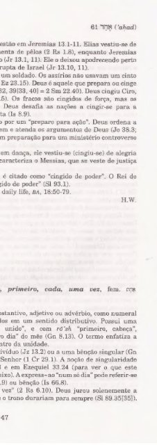 DICIONARIO INTERNACIONAL DO ANTIGO TESTAMENTO