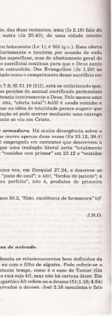 DICIONARIO INTERNACIONAL DO ANTIGO TESTAMENTO