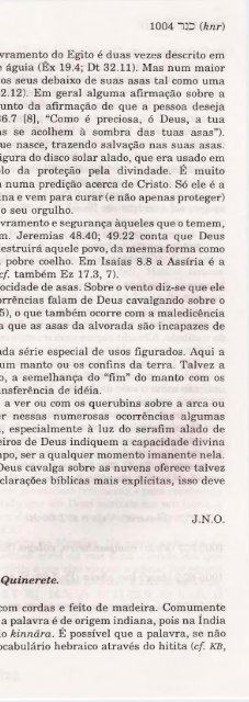 DICIONARIO INTERNACIONAL DO ANTIGO TESTAMENTO