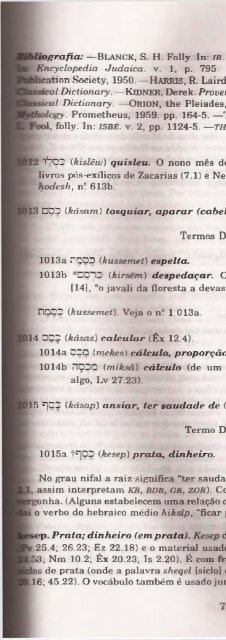 DICIONARIO INTERNACIONAL DO ANTIGO TESTAMENTO