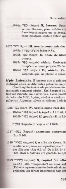 DICIONARIO INTERNACIONAL DO ANTIGO TESTAMENTO