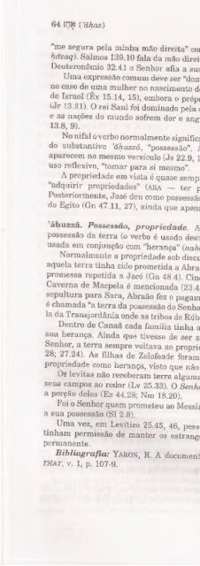 DICIONARIO INTERNACIONAL DO ANTIGO TESTAMENTO