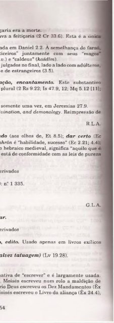 DICIONARIO INTERNACIONAL DO ANTIGO TESTAMENTO