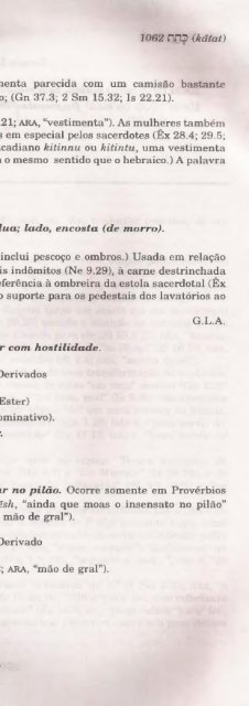 DICIONARIO INTERNACIONAL DO ANTIGO TESTAMENTO