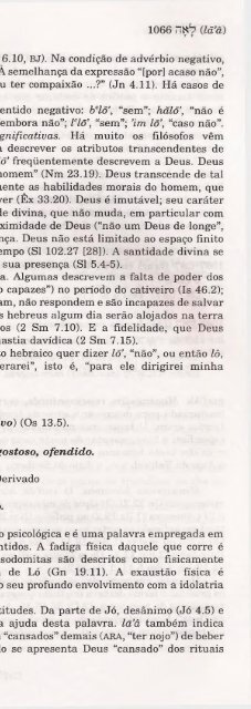 DICIONARIO INTERNACIONAL DO ANTIGO TESTAMENTO