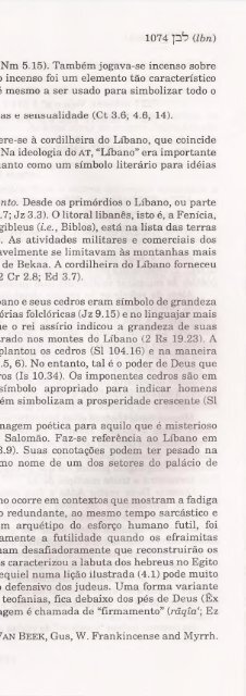 DICIONARIO INTERNACIONAL DO ANTIGO TESTAMENTO