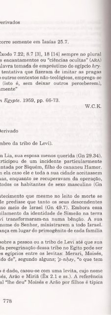 DICIONARIO INTERNACIONAL DO ANTIGO TESTAMENTO