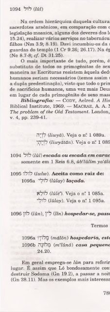 DICIONARIO INTERNACIONAL DO ANTIGO TESTAMENTO