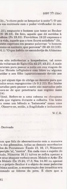 DICIONARIO INTERNACIONAL DO ANTIGO TESTAMENTO