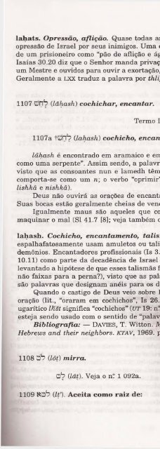 DICIONARIO INTERNACIONAL DO ANTIGO TESTAMENTO