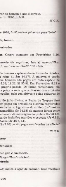 DICIONARIO INTERNACIONAL DO ANTIGO TESTAMENTO