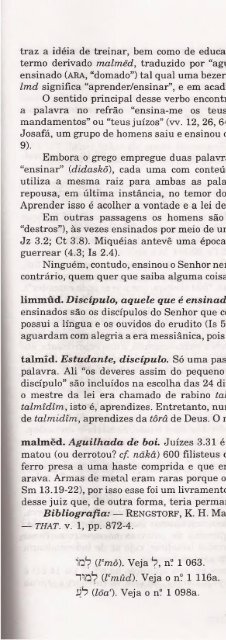 DICIONARIO INTERNACIONAL DO ANTIGO TESTAMENTO