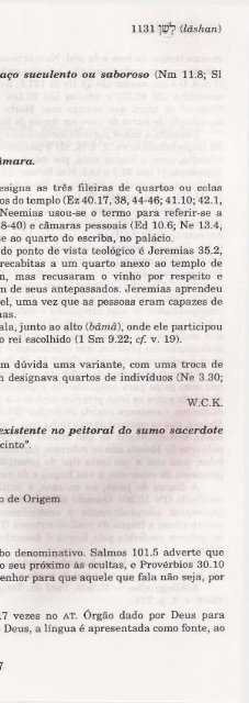 DICIONARIO INTERNACIONAL DO ANTIGO TESTAMENTO