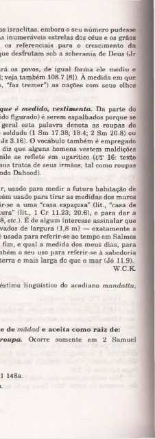 DICIONARIO INTERNACIONAL DO ANTIGO TESTAMENTO