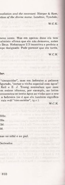 DICIONARIO INTERNACIONAL DO ANTIGO TESTAMENTO