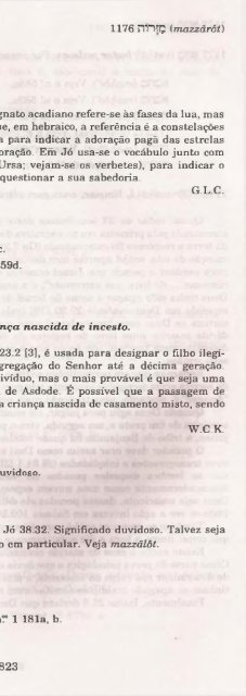 DICIONARIO INTERNACIONAL DO ANTIGO TESTAMENTO