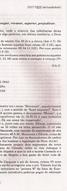 DICIONARIO INTERNACIONAL DO ANTIGO TESTAMENTO