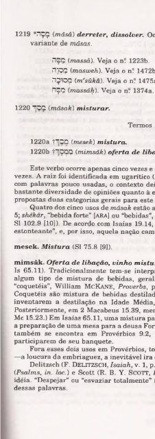 DICIONARIO INTERNACIONAL DO ANTIGO TESTAMENTO