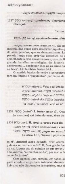 DICIONARIO INTERNACIONAL DO ANTIGO TESTAMENTO