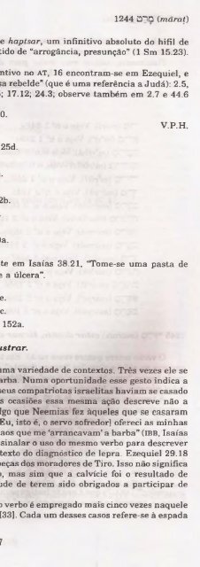 DICIONARIO INTERNACIONAL DO ANTIGO TESTAMENTO