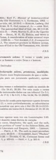 DICIONARIO INTERNACIONAL DO ANTIGO TESTAMENTO