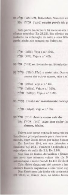 DICIONARIO INTERNACIONAL DO ANTIGO TESTAMENTO