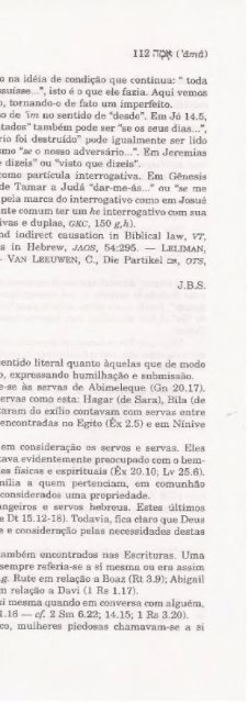 DICIONARIO INTERNACIONAL DO ANTIGO TESTAMENTO