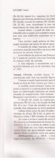 DICIONARIO INTERNACIONAL DO ANTIGO TESTAMENTO