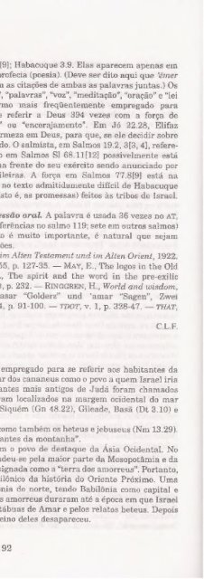 DICIONARIO INTERNACIONAL DO ANTIGO TESTAMENTO