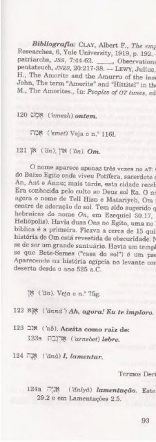 DICIONARIO INTERNACIONAL DO ANTIGO TESTAMENTO