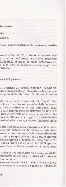 DICIONARIO INTERNACIONAL DO ANTIGO TESTAMENTO