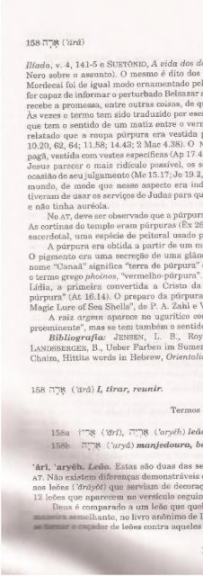 DICIONARIO INTERNACIONAL DO ANTIGO TESTAMENTO