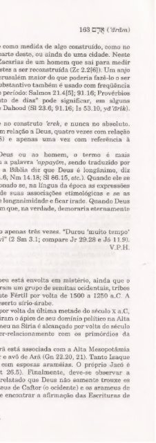 DICIONARIO INTERNACIONAL DO ANTIGO TESTAMENTO