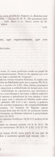 DICIONARIO INTERNACIONAL DO ANTIGO TESTAMENTO