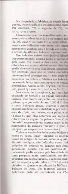 DICIONARIO INTERNACIONAL DO ANTIGO TESTAMENTO