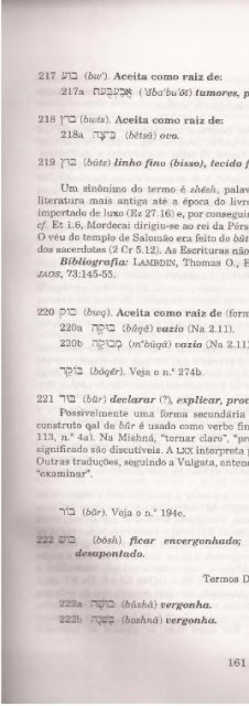 DICIONARIO INTERNACIONAL DO ANTIGO TESTAMENTO