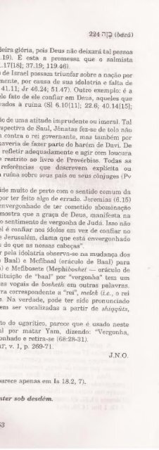 DICIONARIO INTERNACIONAL DO ANTIGO TESTAMENTO