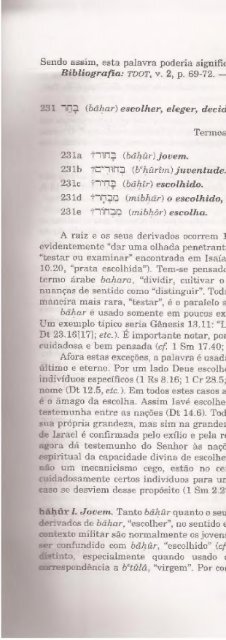 DICIONARIO INTERNACIONAL DO ANTIGO TESTAMENTO