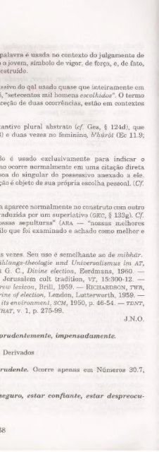 DICIONARIO INTERNACIONAL DO ANTIGO TESTAMENTO