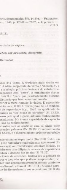 DICIONARIO INTERNACIONAL DO ANTIGO TESTAMENTO