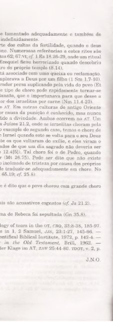 DICIONARIO INTERNACIONAL DO ANTIGO TESTAMENTO