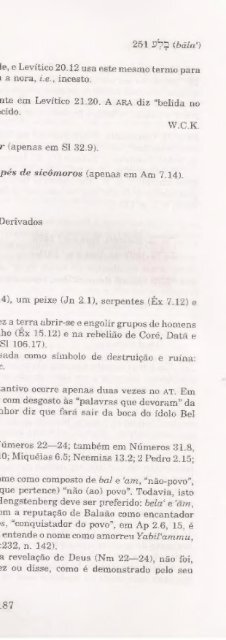 DICIONARIO INTERNACIONAL DO ANTIGO TESTAMENTO